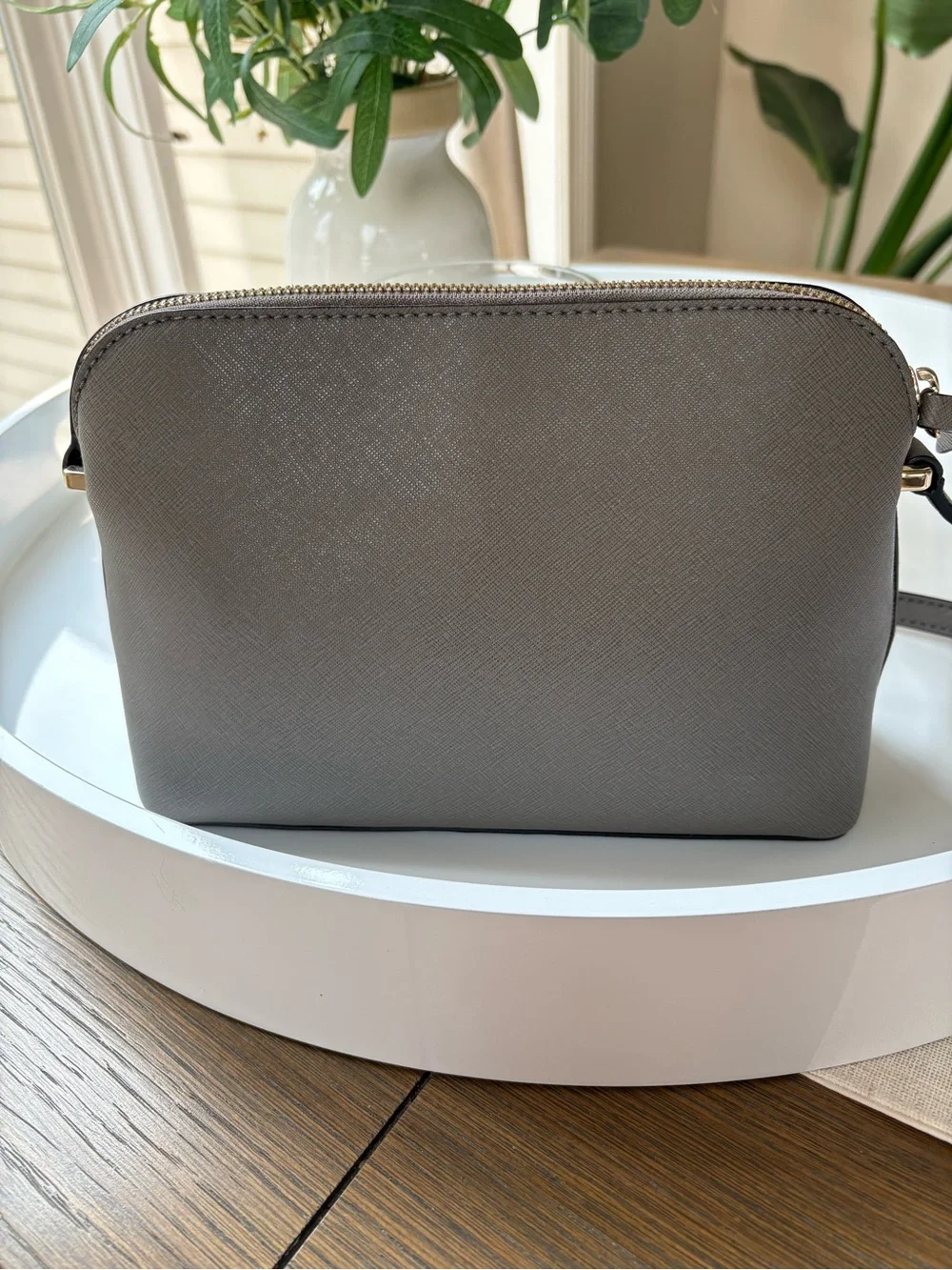 Kate Spade Cedar Street Mandy Crossbody | Clock Tower Gray Taupe | NWOT Boutique
